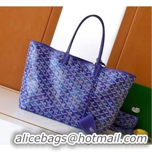 Best Product Goyard Limited Editions Saint Louis Tote Bag PM G8002 Multicolored Blueberry Purple 2026