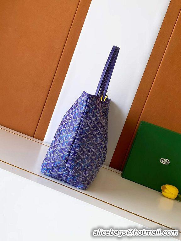 Best Product Goyard Limited Editions Saint Louis Tote Bag PM G8002 Multicolored Blueberry Purple 2026