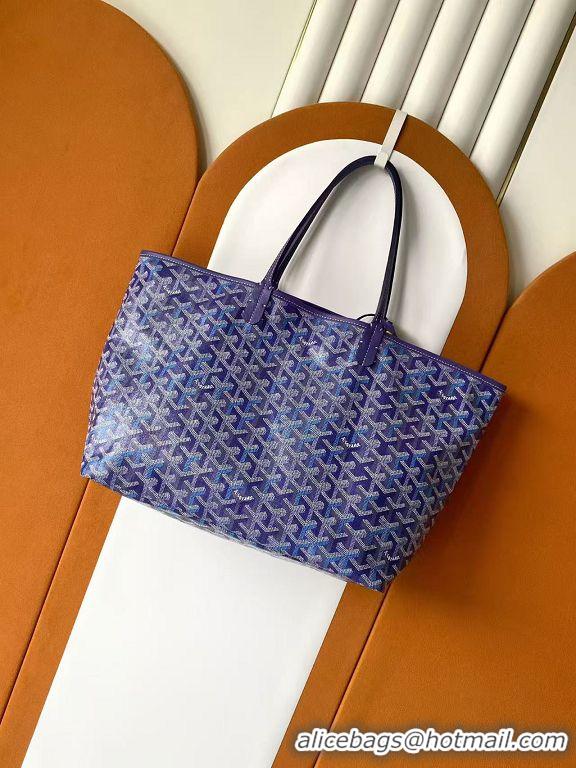 Best Product Goyard Limited Editions Saint Louis Tote Bag PM G8002 Multicolored Blueberry Purple 2026