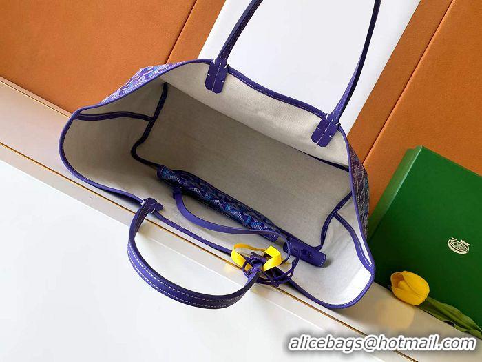 Best Product Goyard Limited Editions Saint Louis Tote Bag PM G8002 Multicolored Blueberry Purple 2026