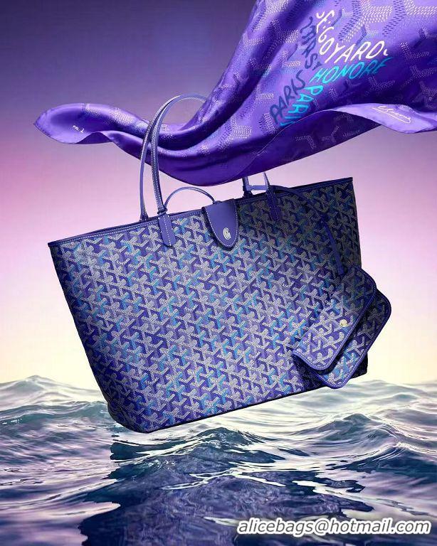 Best Product Goyard Limited Editions Saint Louis Tote Bag PM G8002 Multicolored Blueberry Purple 2026
