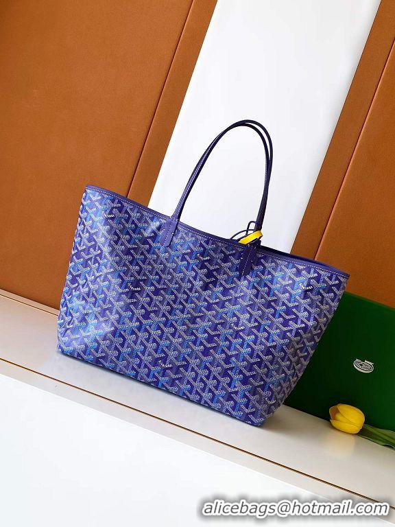 Best Product Goyard Limited Editions Saint Louis Tote Bag PM G8002 Multicolored Blueberry Purple 2026