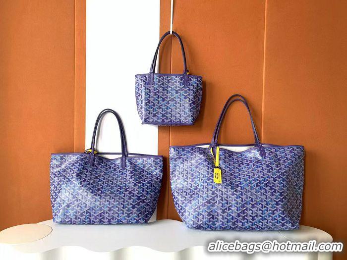 Best Product Goyard Limited Editions Saint Louis Tote Bag PM G8002 Multicolored Blueberry Purple 2026