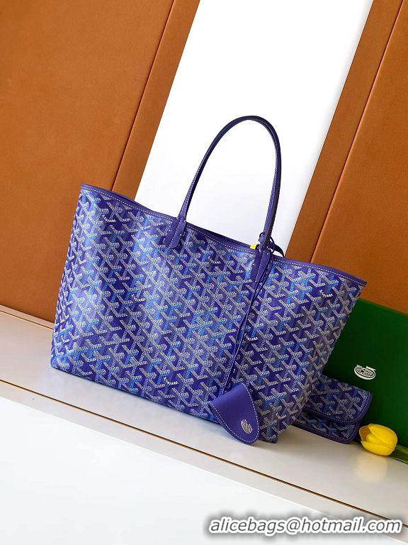 Best Product Goyard Limited Editions Saint Louis Tote Bag PM G8002 Multicolored Blueberry Purple 2026