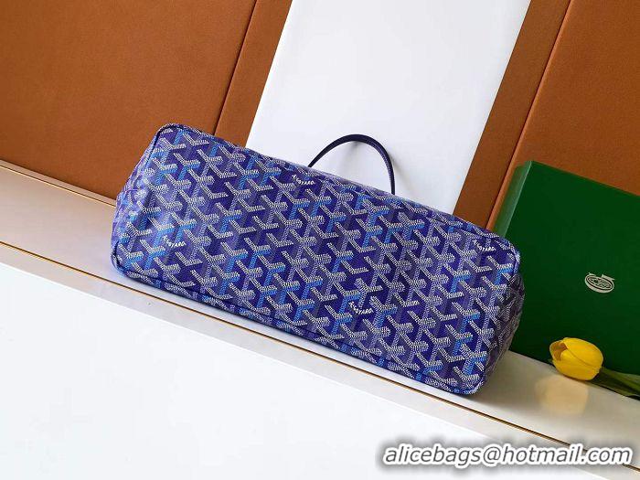 Best Product Goyard Limited Editions Saint Louis Tote Bag PM G8002 Multicolored Blueberry Purple 2026