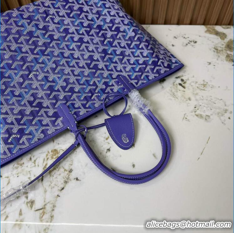 Best Product Goyard Limited Editions Saint Louis Tote Bag PM G8002 Multicolored Blueberry Purple 2026