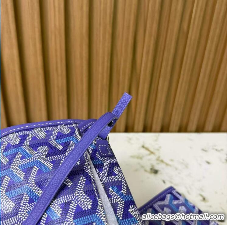 Best Product Goyard Limited Editions Saint Louis Tote Bag PM G8002 Multicolored Blueberry Purple 2026