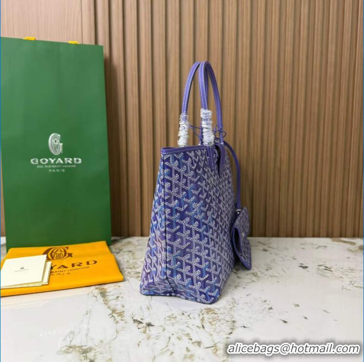 Best Product Goyard Limited Editions Saint Louis Tote Bag PM G8002 Multicolored Blueberry Purple 2026