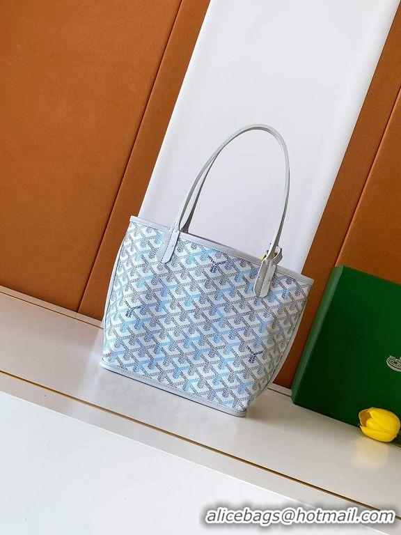 Good Taste Goyard Anjou Saint Louis Tote Bag Mini G8003 Multicolored Polar Blue 2026