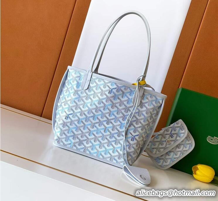 Good Taste Goyard Anjou Saint Louis Tote Bag Mini G8003 Multicolored Polar Blue 2026