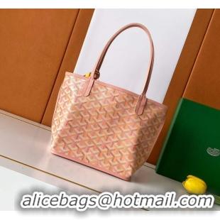 Grade Design Goyard Anjou Saint Louis Tote Bag Mini G8003 Multicolored Powder Pink 2026