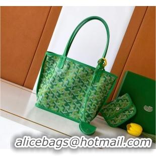 Well Crafted Goyard Anjou Saint Louis Tote Bag Mini G8003 Multicolored Meadow Green 2026