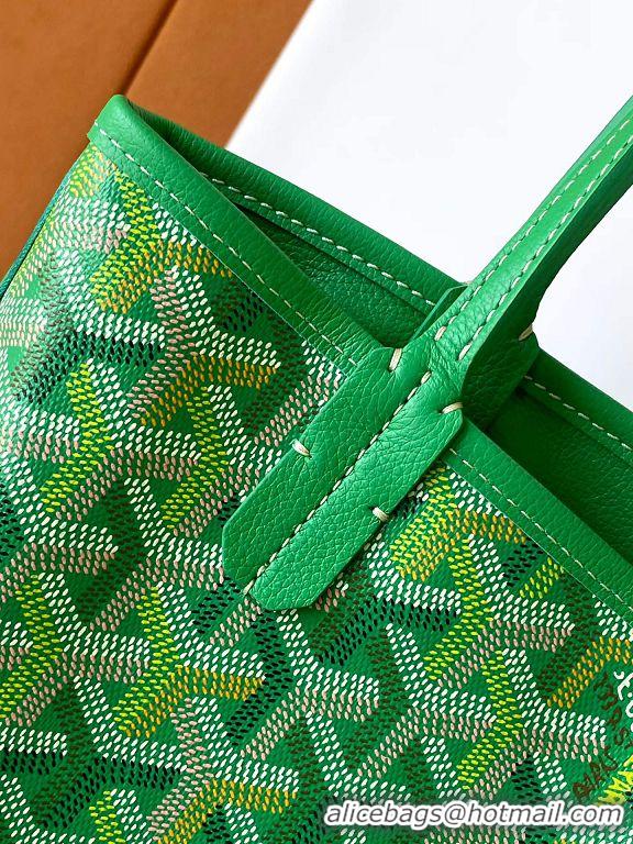 Well Crafted Goyard Anjou Saint Louis Tote Bag Mini G8003 Multicolored Meadow Green 2026