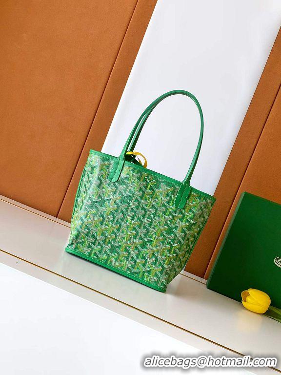Well Crafted Goyard Anjou Saint Louis Tote Bag Mini G8003 Multicolored Meadow Green 2026
