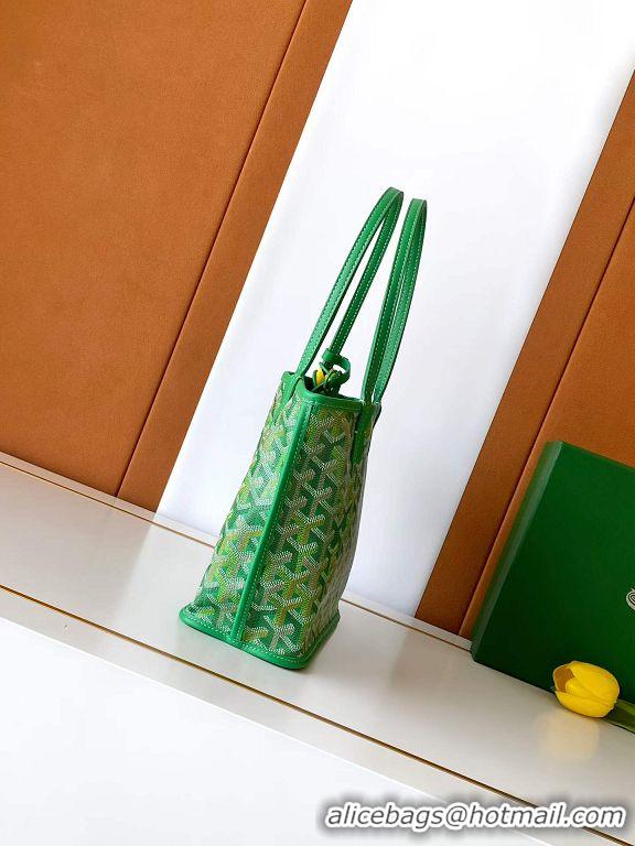 Well Crafted Goyard Anjou Saint Louis Tote Bag Mini G8003 Multicolored Meadow Green 2026