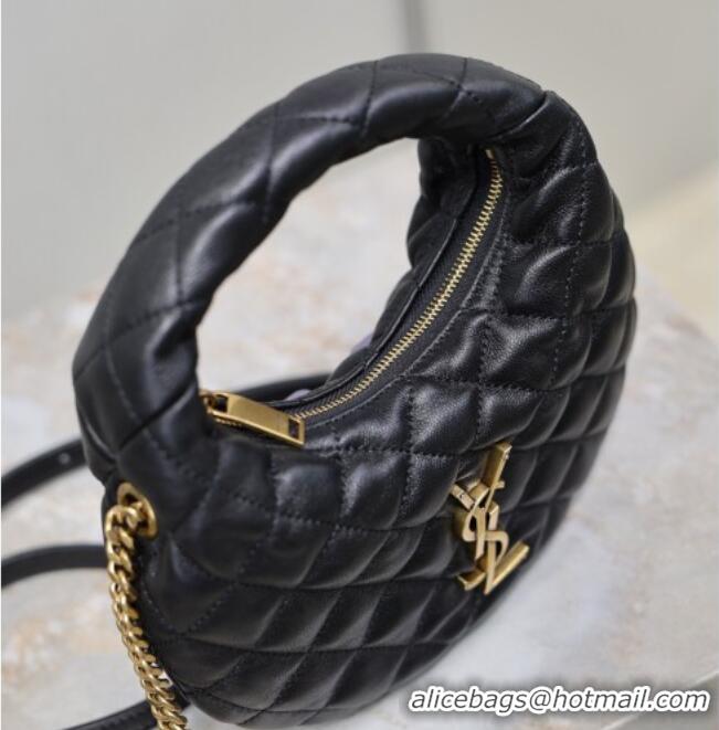 Big Discount Saint Laurent ICARINO mini bag in quilted nappa leather 871329 Black 2026