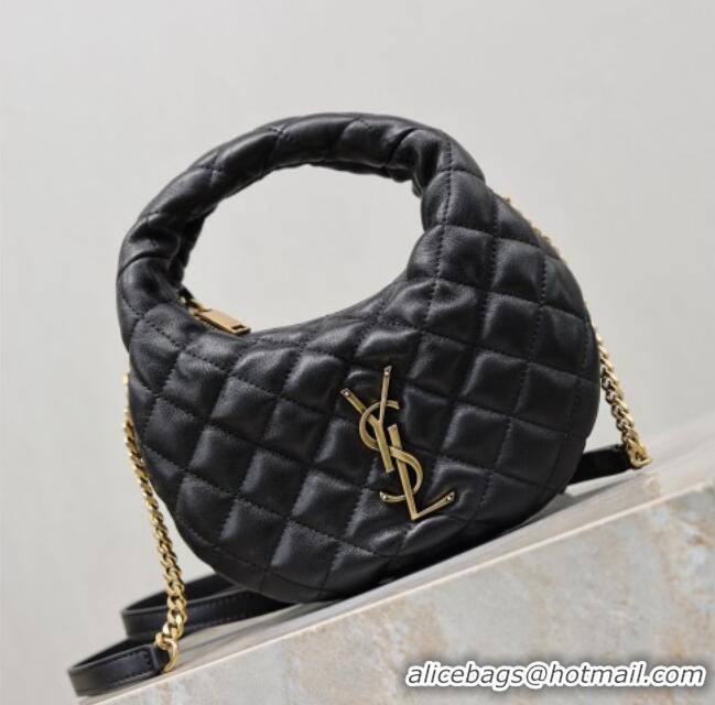 Big Discount Saint Laurent ICARINO mini bag in quilted nappa leather 871329 Black 2026