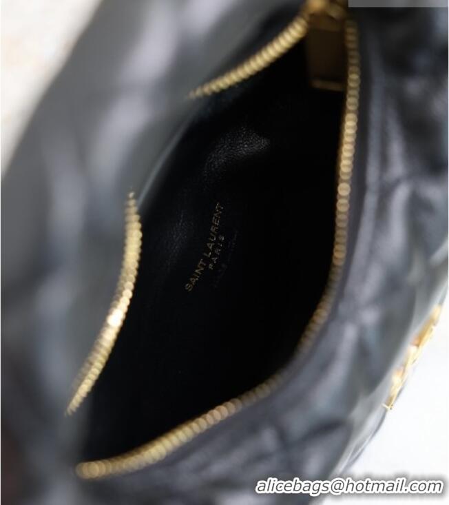 Big Discount Saint Laurent ICARINO mini bag in quilted nappa leather 871329 Black 2026