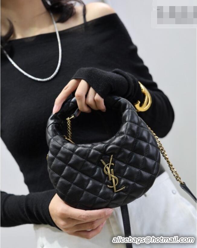 Big Discount Saint Laurent ICARINO mini bag in quilted nappa leather 871329 Black 2026