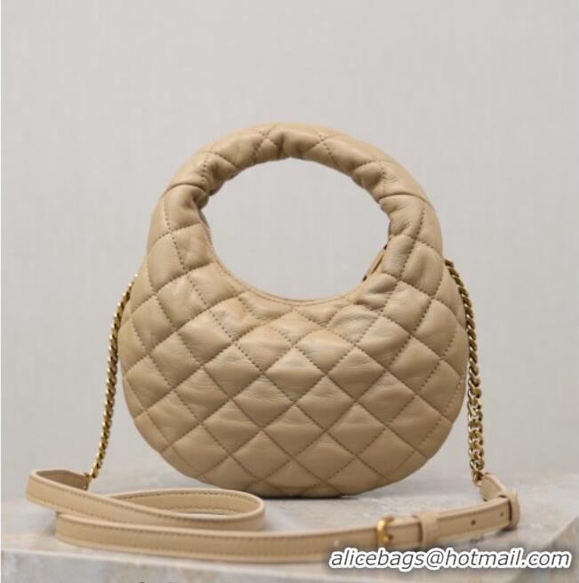 Super Quality Saint Laurent ICARINO mini bag in quilted nappa leather 871329 Beige 2026