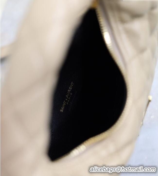 Super Quality Saint Laurent ICARINO mini bag in quilted nappa leather 871329 Beige 2026