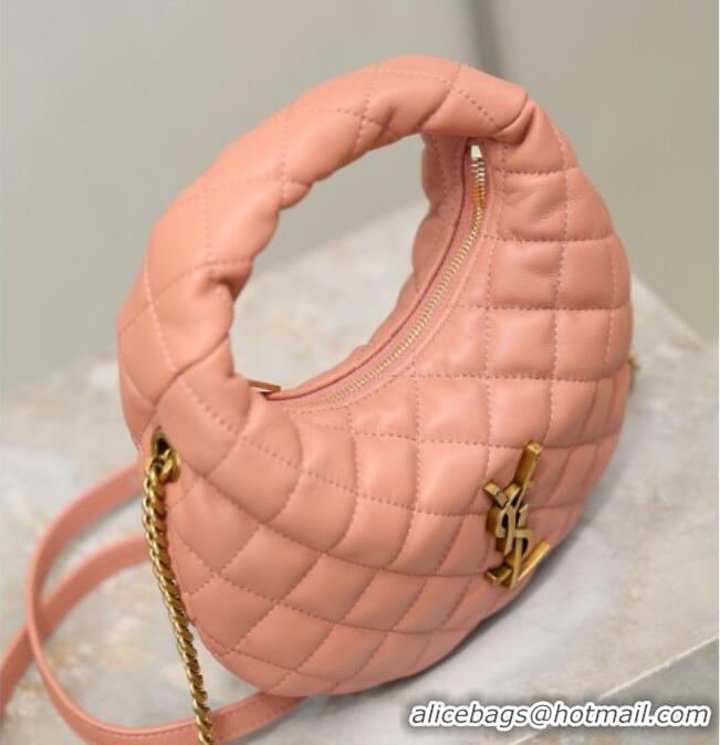 Reasonable Price  Saint Laurent ICARINO mini bag in quilted nappa leather 871329 Hortensia Pink 2026
