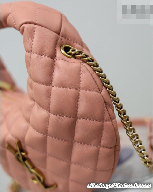 Reasonable Price  Saint Laurent ICARINO mini bag in quilted nappa leather 871329 Hortensia Pink 2026