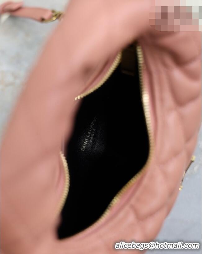 Reasonable Price  Saint Laurent ICARINO mini bag in quilted nappa leather 871329 Hortensia Pink 2026