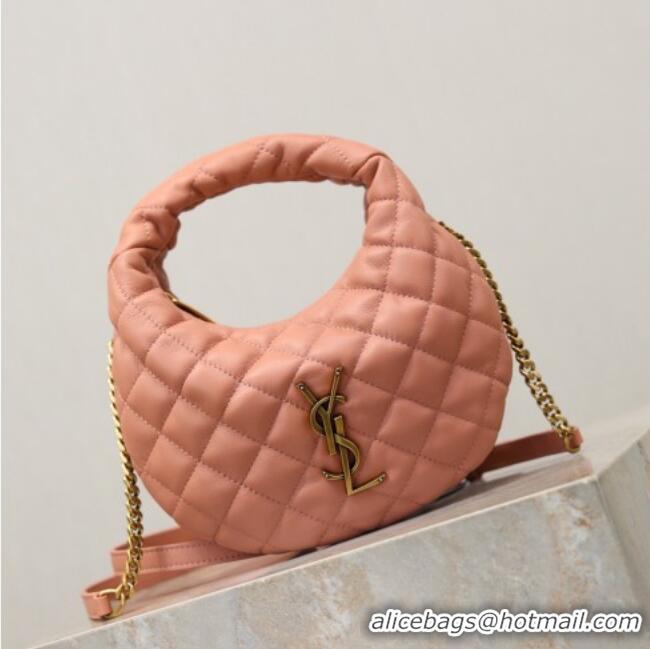 Reasonable Price  Saint Laurent ICARINO mini bag in quilted nappa leather 871329 Hortensia Pink 2026