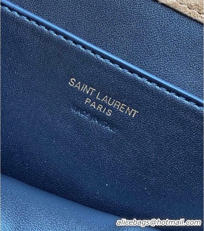 Best Price Saint Laurent Cassander XXL Envelope Pouch On Chain in Suede 841702 Camel 2026