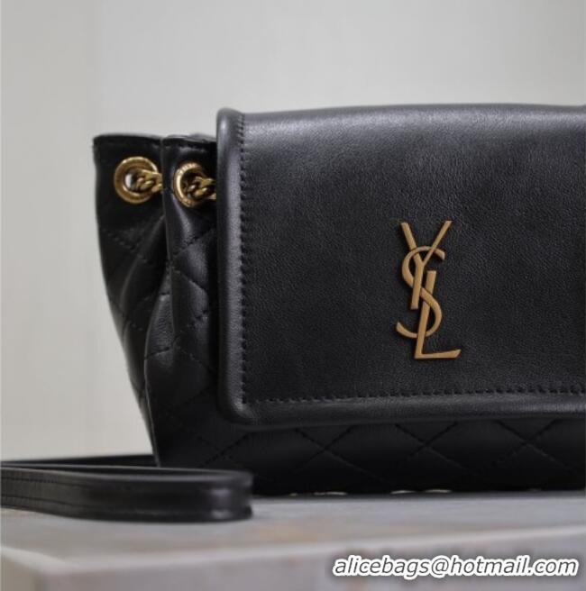 Traditional Specials Saint Laurent Monogram Mini Nolita in Lambskin Leather 672738 Black 2026