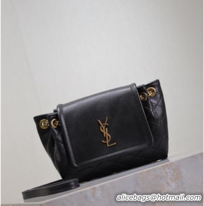 Traditional Specials Saint Laurent Monogram Mini Nolita in Lambskin Leather 672738 Black 2026