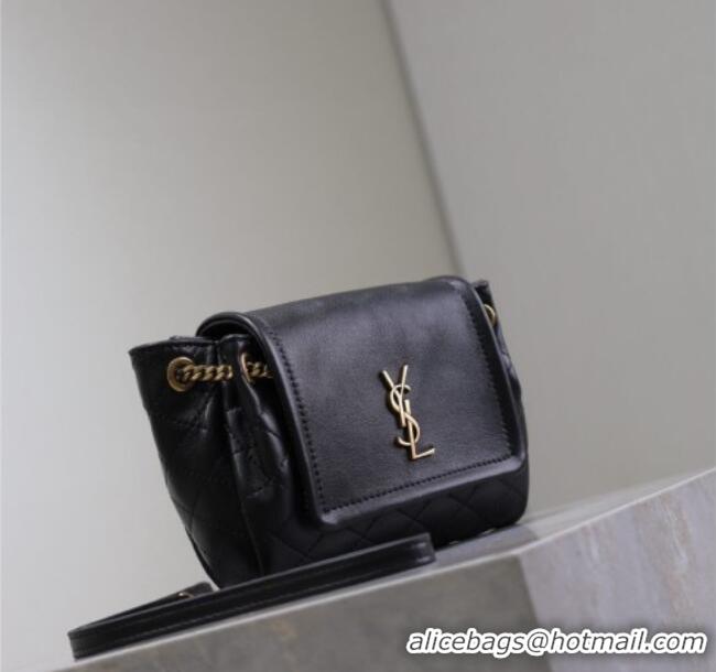 Traditional Specials Saint Laurent Monogram Mini Nolita in Lambskin Leather 672738 Black 2026