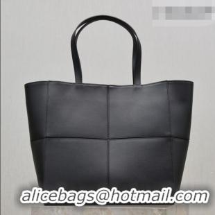 Top Quality Saint Laurent Paris Small 4 Carre Tote Bag in Leather 863959 Black 2026