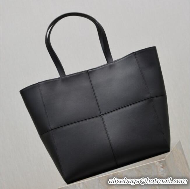 Top Quality Saint Laurent Paris Small 4 Carre Tote Bag in Leather 863959 Black 2026