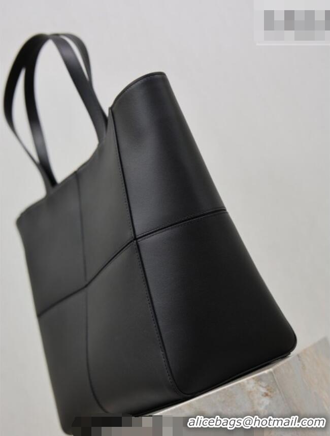 Top Quality Saint Laurent Paris Small 4 Carre Tote Bag in Leather 863959 Black 2026