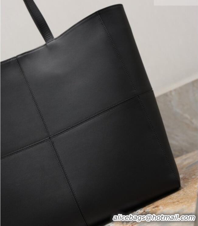 Top Design Saint Laurent Paris 4 Carre Tote Bag in Leather 862368 Black 2026