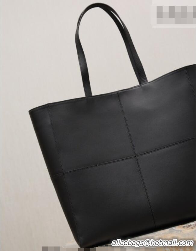 Top Design Saint Laurent Paris 4 Carre Tote Bag in Leather 862368 Black 2026