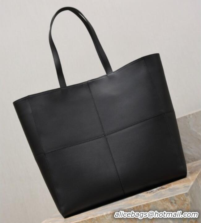 Top Design Saint Laurent Paris 4 Carre Tote Bag in Leather 862368 Black 2026