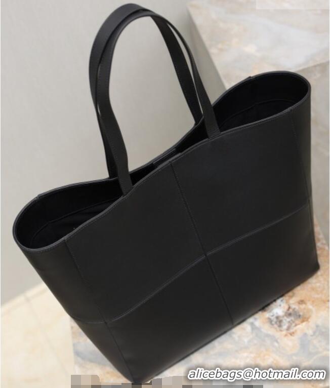 Top Design Saint Laurent Paris 4 Carre Tote Bag in Leather 862368 Black 2026