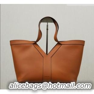 Well Crafted Saint Laurent Y small tote bag in leather 835274 Brown 2026