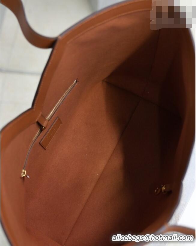 Well Crafted Saint Laurent Y small tote bag in leather 835274 Brown 2026