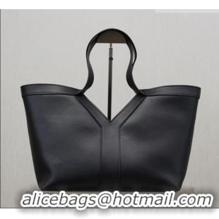 Top Quality Saint Laurent Y small tote bag in leather 835274 Black 2026