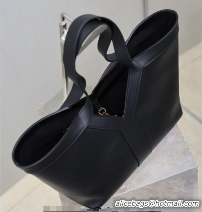 Top Quality Saint Laurent Y small tote bag in leather 835274 Black 2026