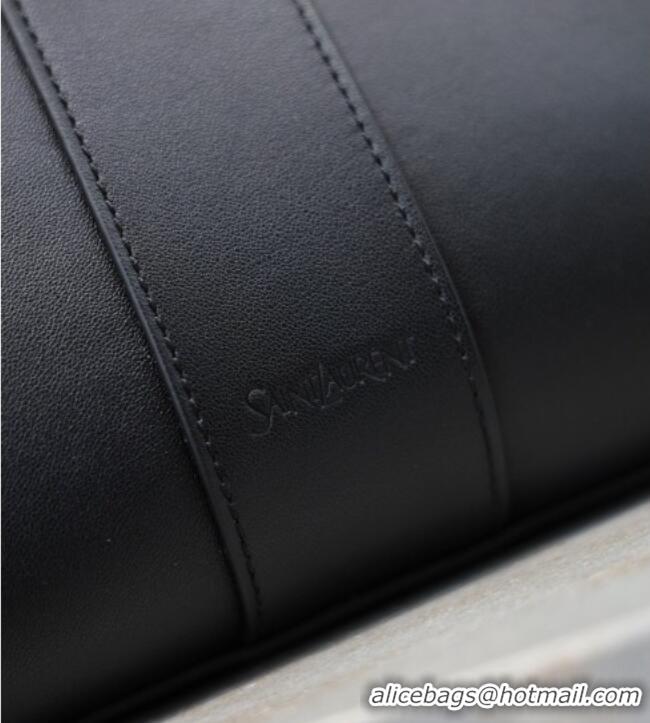 Top Quality Saint Laurent Y small tote bag in leather 835274 Black 2026