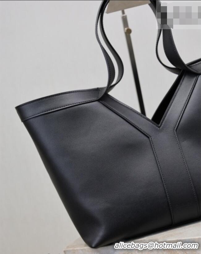 Top Quality Saint Laurent Y small tote bag in leather 835274 Black 2026