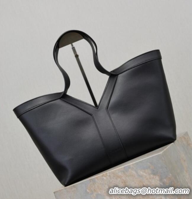 Top Quality Saint Laurent Y small tote bag in leather 835274 Black 2026