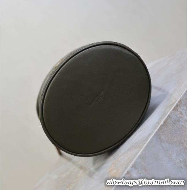 Reasonable Price Saint Laurent Gaby Bucket Bag in Quilted Lambskin 763961 Green 2026