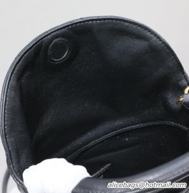 Buy Fashionable Saint Laurent Gaby Bucket Bag in Quilted Lambskin 763961 Black 2026