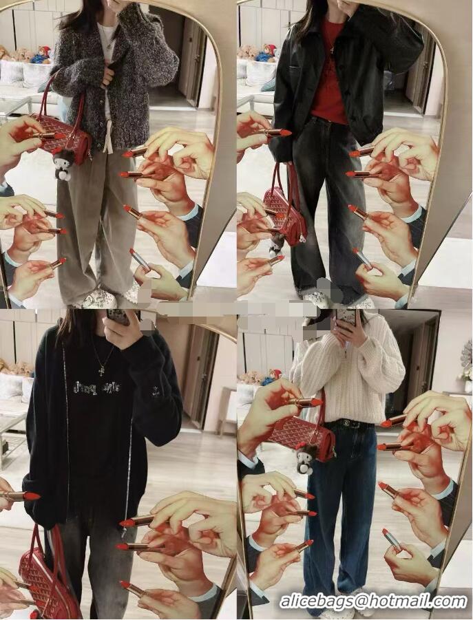 Grade Design Goyard Bonbonnière Shoulder Bag 020223 Red 2026